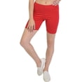 thumbnail image 1 of Juniors Cotton Biker Shorts, 1 of 2