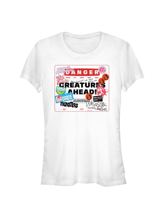 Juniors Creature Commandos Danger Ahead! T Shirt