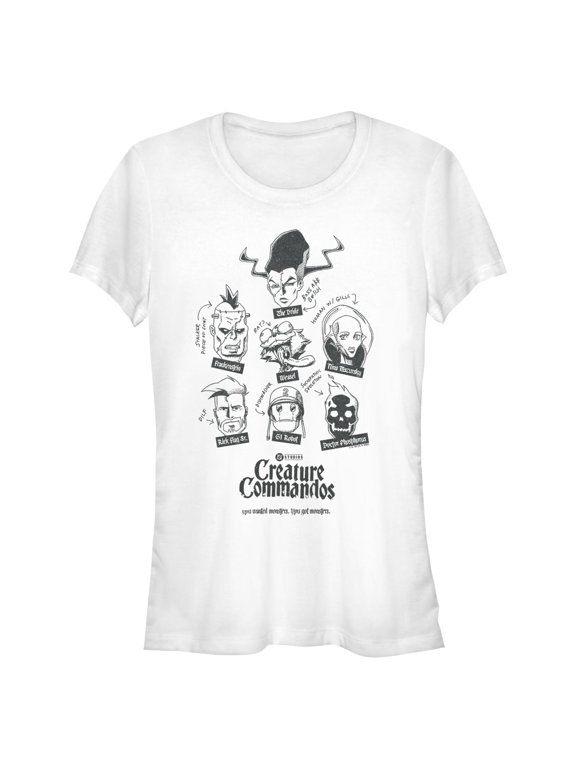 Juniors Creature Commandos You Got Monsters T Shirt