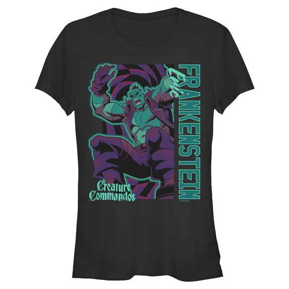Juniors Creature Commandos Zombified Eric T Shirt