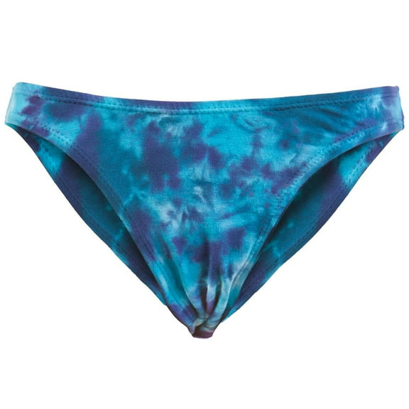 Juniors Crinkle Tie-Dye Swim Suit Bottom - Medium