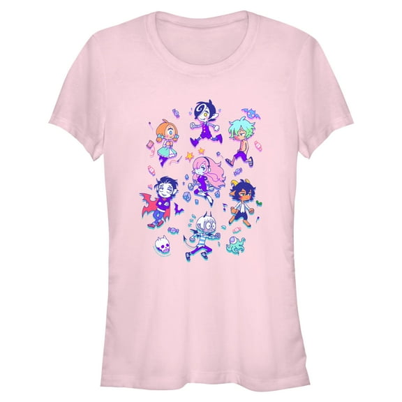 Juniors Devil's Candy Chibi Jumble T Shirt