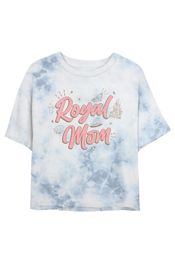 Juniors Disney Royal Mom Quote T Shirt