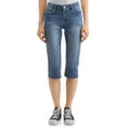 thumbnail image 1 of Juniors' Distressed Wash Capri Skinny Jeans, 1 of 4