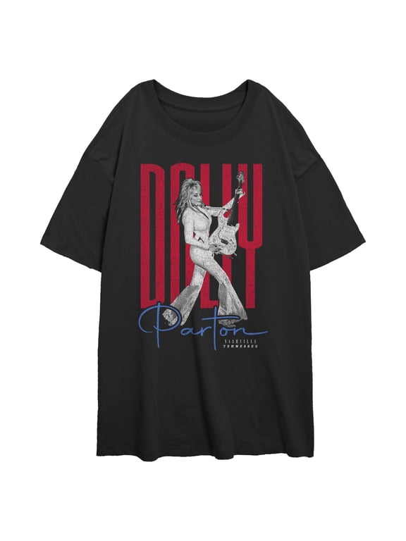 Juniors Dolly Parton Nashville Tennessee Pose T Shirt