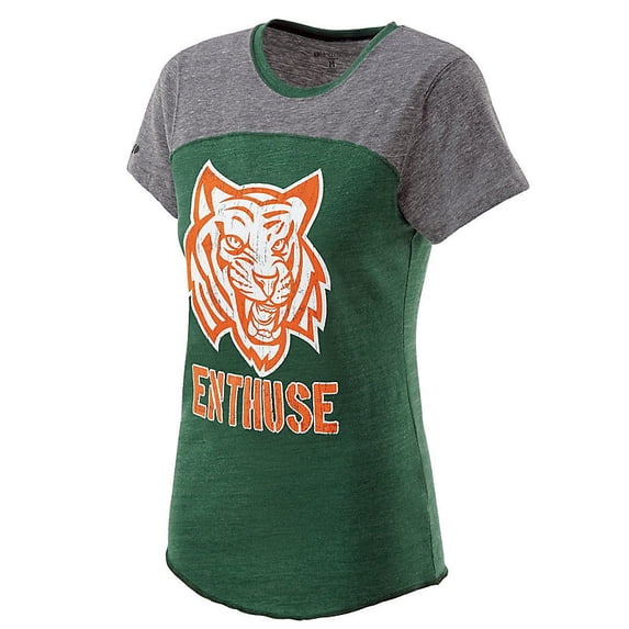 Holloway L Juniors' Enthuse Shirt Vintage Maroon/Vintage Grey 229316