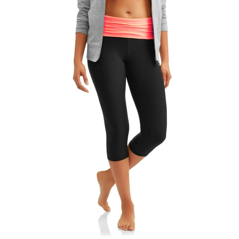 Juniors Essential Skinny Capri Yoga Pants Walmart