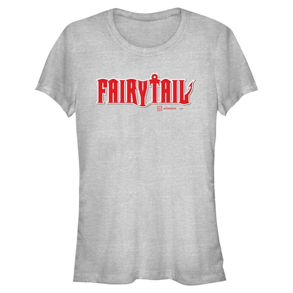 Juniors Fairy Tail Classic Logo T Shirt