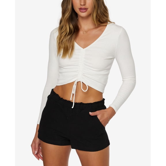 Juniors' Feeling Free Shorts Black XL