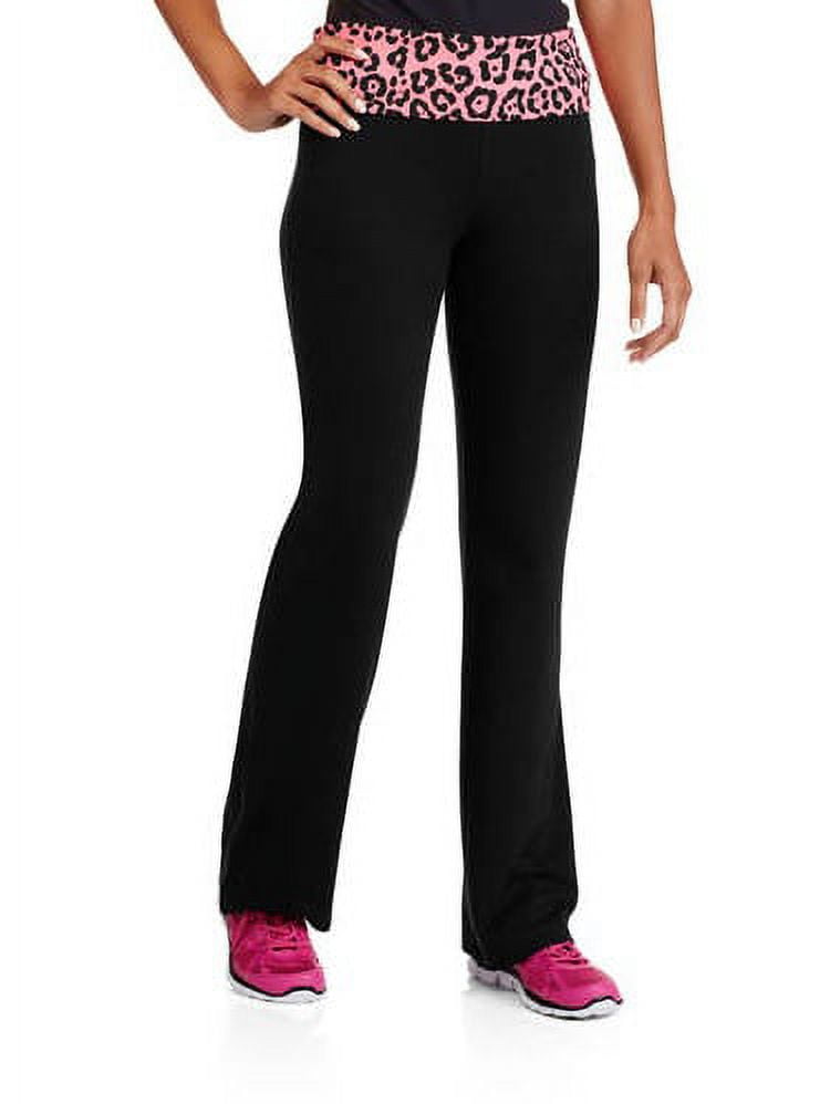 Danskin Now Women's Dri-More Core Athleisure Relaxed Fit Yoga Pants  Available In Regular And Petite 