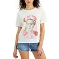 thumbnail image 1 of Juniors' Frida Kahlo Graphic T-Shirt Heather Gray XL, 1 of 1