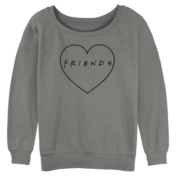 Juniors Friends Heart Logo Sweatshirt