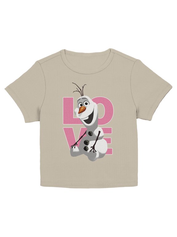 Juniors Frozen Love From Olaf T Shirt