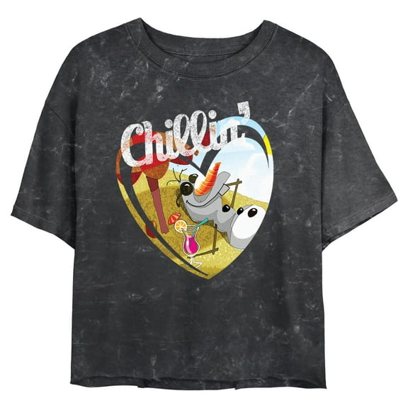 Juniors Frozen Olaf Chillin' T Shirt
