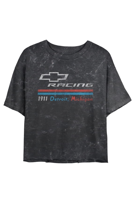 Juniors General Motors Racing Logo T Shirt