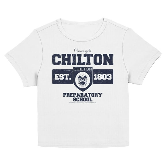 Juniors Gilmore Girls Chilton Preparatory Est. 1803 T Shirt