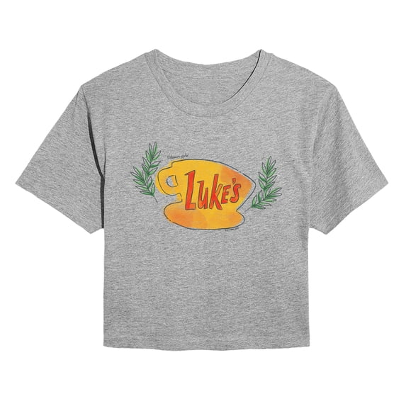 Gilmore Girls - Luke's Coffee Cup Cropped Graphic T-Shirt