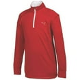 thumbnail image 1 of Juniors Golf Ls 1/4 Zip Top, 1 of 1