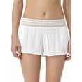 thumbnail image 1 of Juniors' Guaze Boardshort Swim Cover-Up, 1 of 3