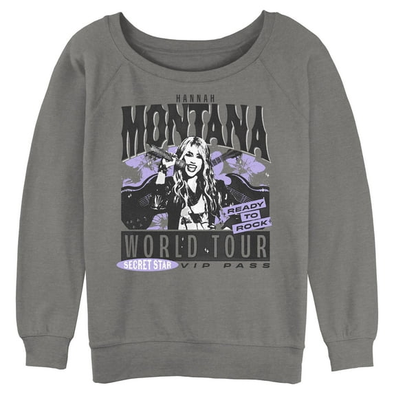 Juniors Hannah Montana Secret Star VIP Pass Sweatshirt