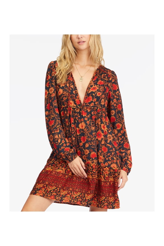 Juniors' Hearts Desire Dress Black Multi XS