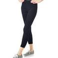 thumbnail image 1 of Juniors High-Rise Denim Casual Leggings, 1 of 3