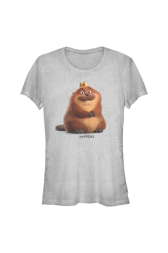 Juniors Hoppers Happy King George Pose T Shirt