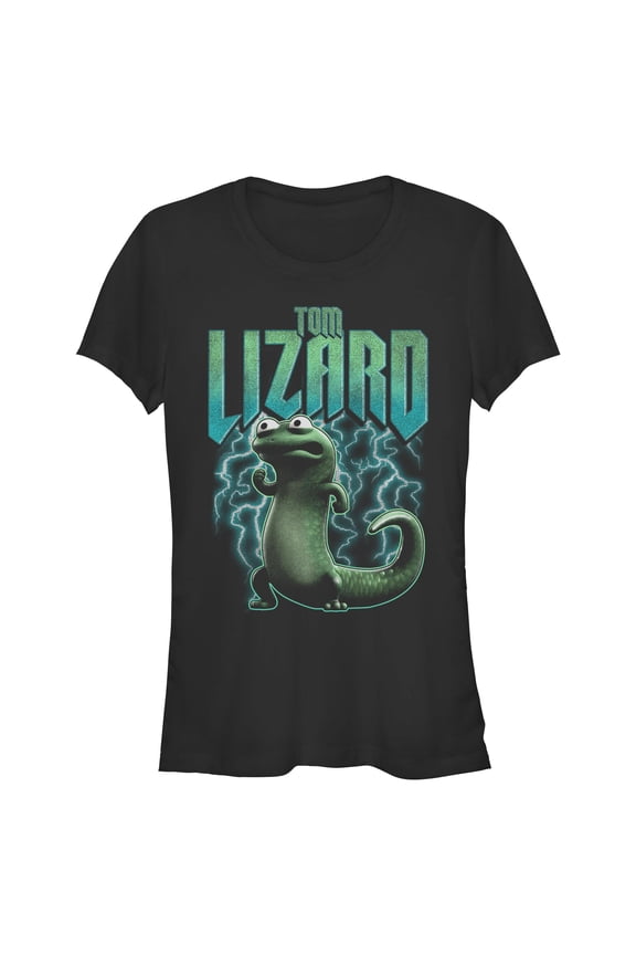 Juniors Hoppers Tom Lizard Electrifying Pose T Shirt