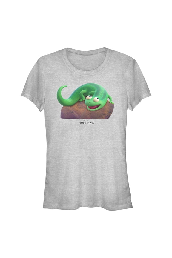 Juniors Hoppers Tom Lizard on a Rock T Shirt