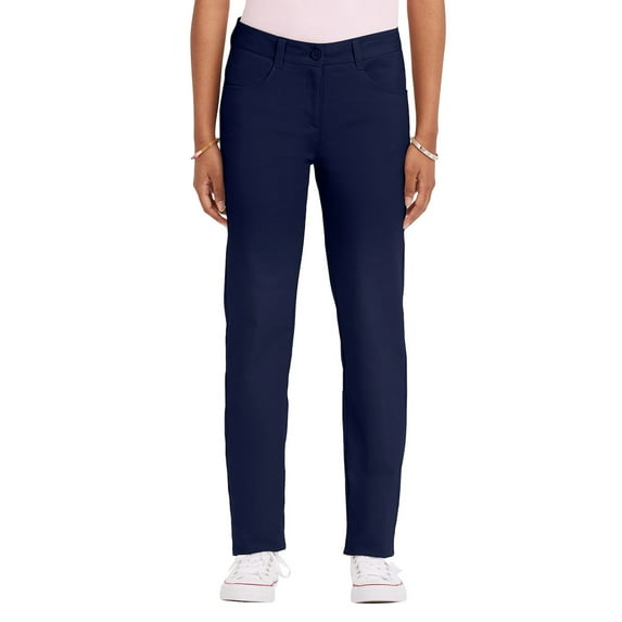 Juniors' IZOD Stretch Twill Skinny Pants Color: Navy Size: 3