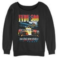 thumbnail image 1 of Juniors Indy 500 Distressed Red and Yellow Racing Car Sweatshirt, 1 of 4