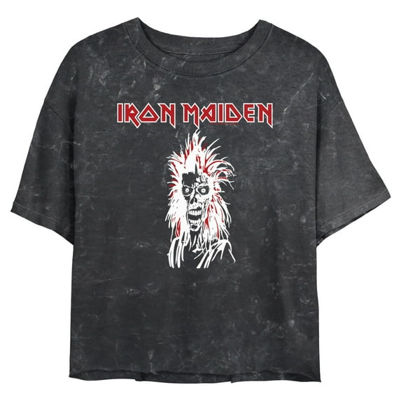 Juniors Iron Maiden Brit Tour 1980 T Shirt