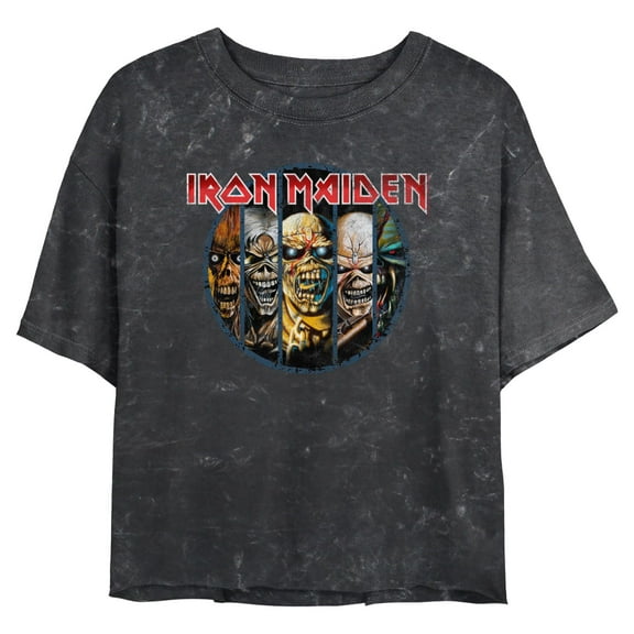 Juniors Iron Maiden Eddie Transformation T Shirt