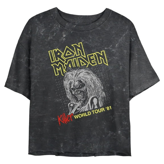Juniors Iron Maiden Killer World Tour T Shirt
