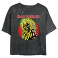 thumbnail image 1 of Juniors Iron Maiden Retro Eddie Logo T Shirt, 1 of 4