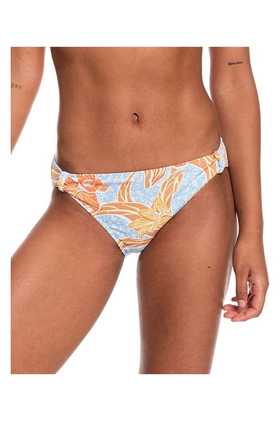 Juniors' Island In The Sun Hipster Bikini Bottoms Cool Blue Island Time XS