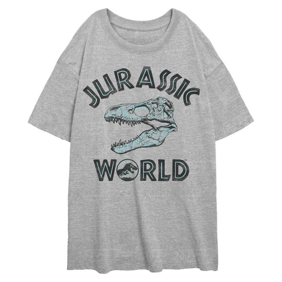 Juniors Jurassic World Artistic Dinosaur Fossil T Shirt