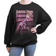 thumbnail image 1 of Juniors Jurassic World Fossil Logo Pattern Sweatshirt, 1 of 3