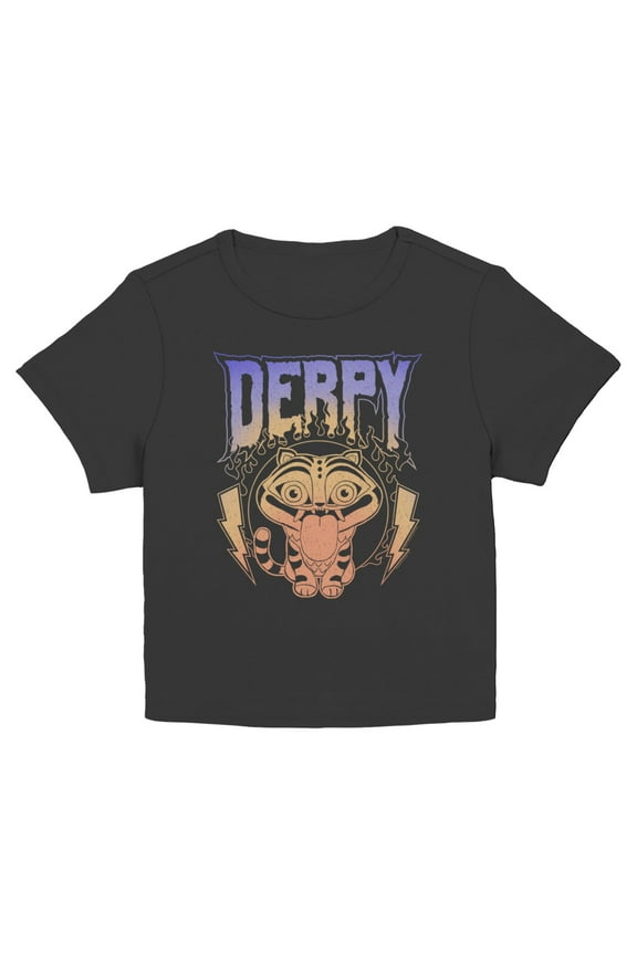 Juniors KPop Demon Hunters Bold Depry Logo T Shirt