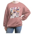 thumbnail image 1 of Juniors KPop Demon Hunters Huntrix Idols Manhwa Style Sweatshirt, 1 of 4