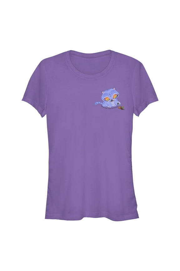 Juniors KPop Demon Hunters Mischievous Derpy Pocket T Shirt