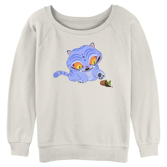 Juniors KPop Demon Hunters Mischievous Derpy Sweatshirt