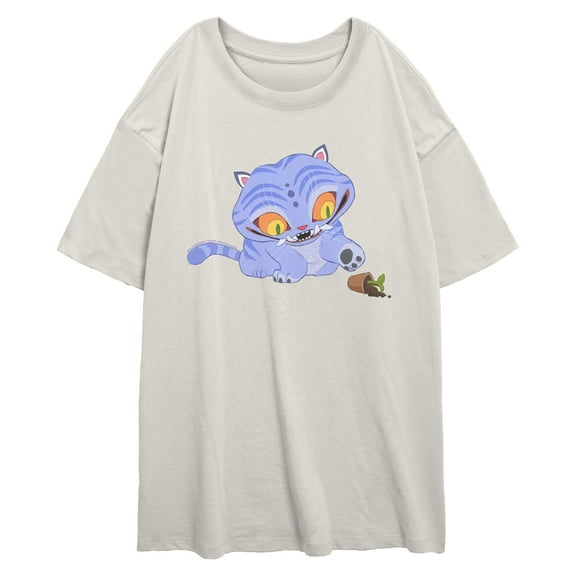 Juniors KPop Demon Hunters Mischievous Feline T Shirt