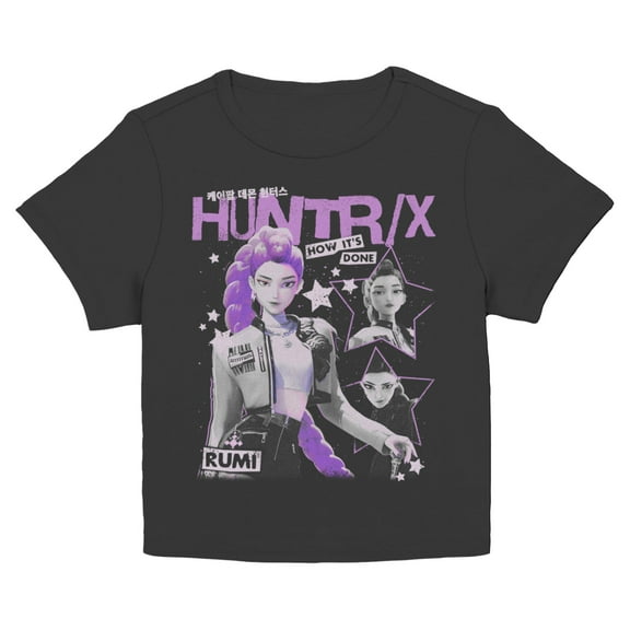 Juniors KPop Demon Hunters Rumi Show How It's Done T Shirt
