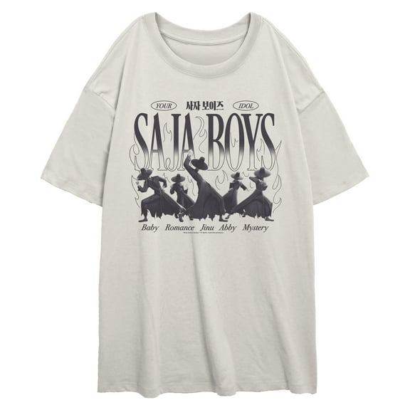 Juniors KPop Demon Hunters The Saja Boys Idols T Shirt