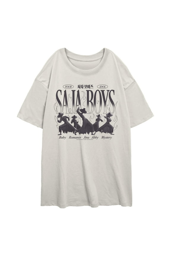 Juniors KPop Demon Hunters The Saja Boys Idols T Shirt