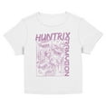 thumbnail image 1 of Juniors KPop Demon Hunters Zoey Mira and Rumi Ramyeon Cups T Shirt, 1 of 4