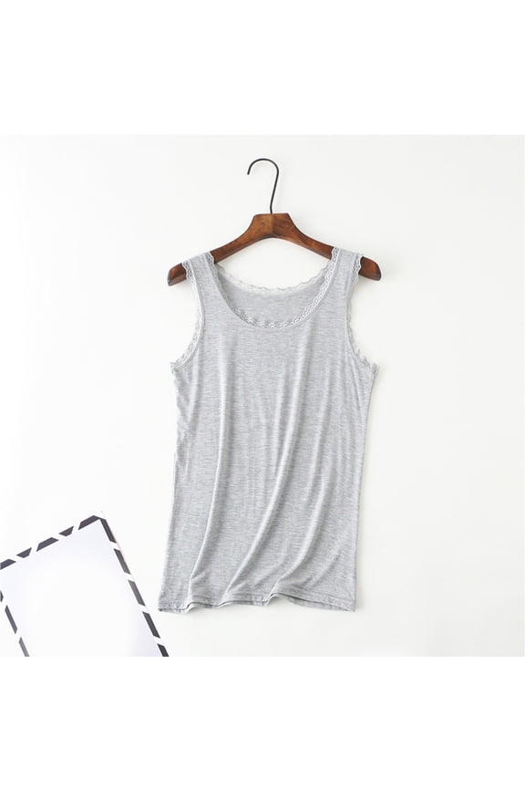 Juniors Lace Top Sleeveless Camisole Breathable Comfy Layering Undershirts for Gym Workout