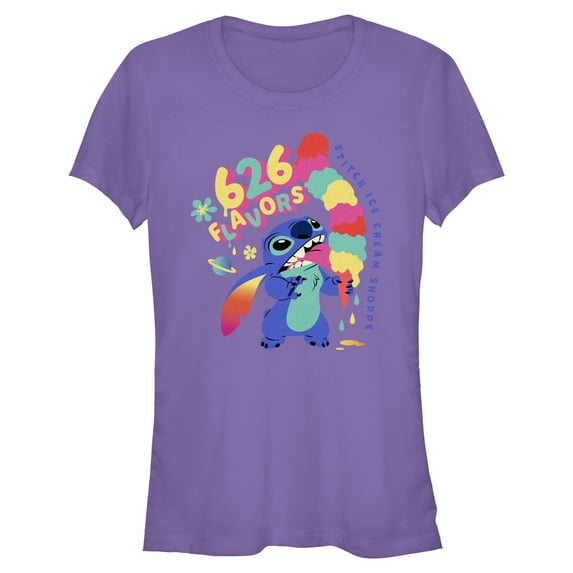 Juniors Lilo & Stitch 626 Ice Cream Shoppe T Shirt