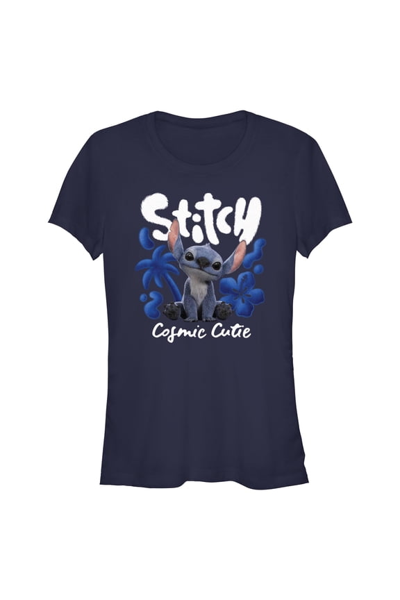 Juniors Lilo & Stitch Cosmic Cutie T Shirt